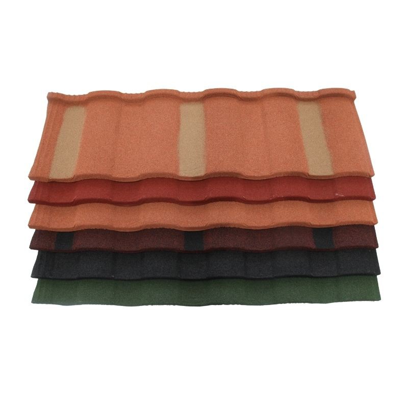 Rainbow Stone Coated Metal Roofing Tiles